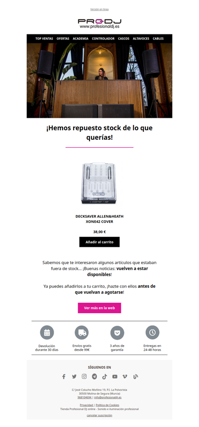 ¡Tenemos buenas noticias para ti!