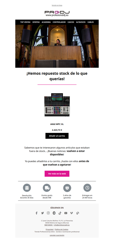 ¡Tenemos buenas noticias para ti!