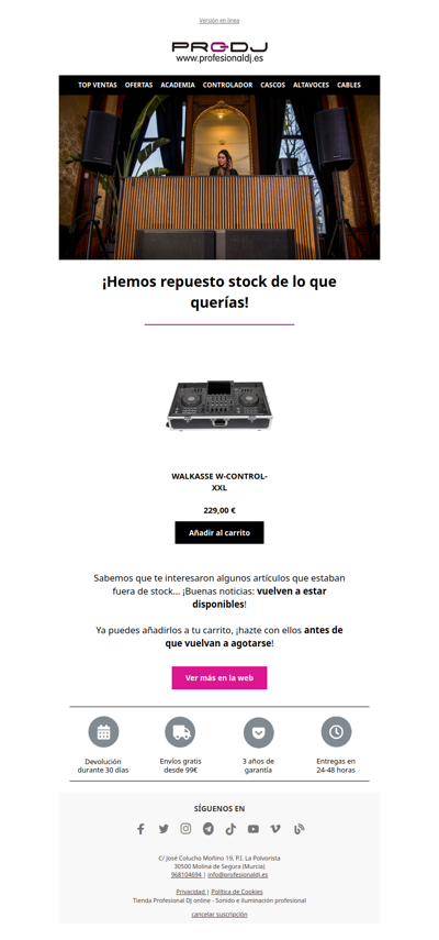 ¡Tenemos buenas noticias para ti!
