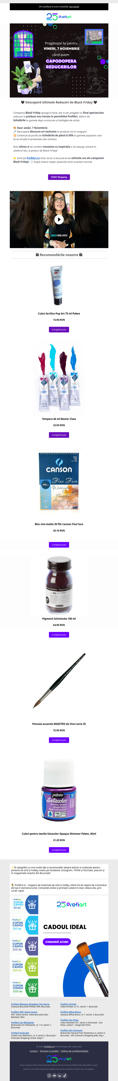 ⏰ Ultimele Ore la Black Friday: Oferte Exclusive 🛍️