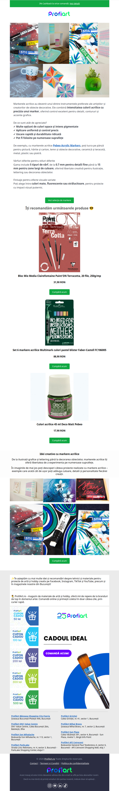 Un marker, zeci de posibilități creative ✨