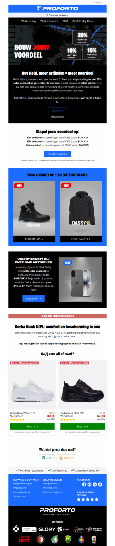 Stapelen maar.. Nu voordeel tot wel 20%