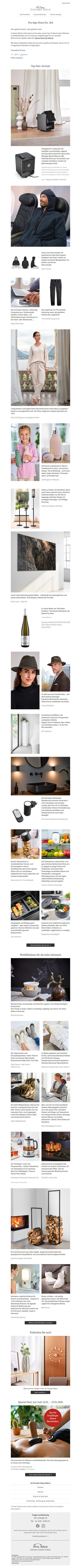 Der kraftvolle 3D-Heizlüfter +++ die dimmbare Steckdosen-Wandleuchte +++ der smarte Kühlschrank-Reiniger