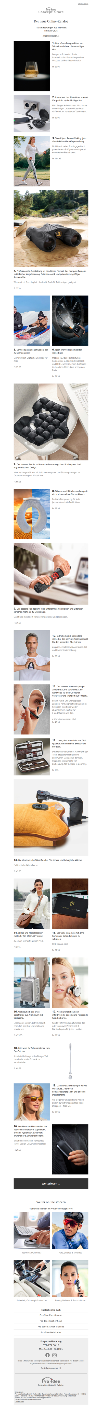 Der neue Online-Katalog: 150 Entdeckungen aus aller Welt