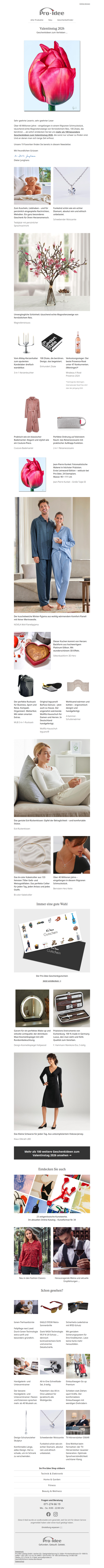 Geschenkideen zum Valentinstag 2026 ❤ Unsere 19 Favoriten