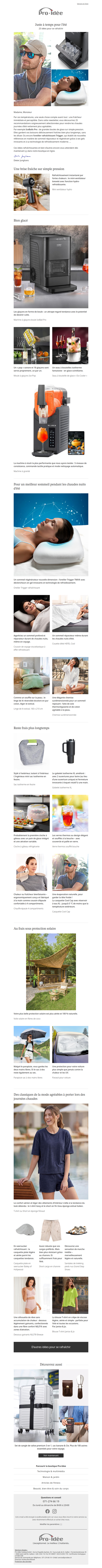 Nos 25 meilleurs conseils pour les chaudes journées d’été