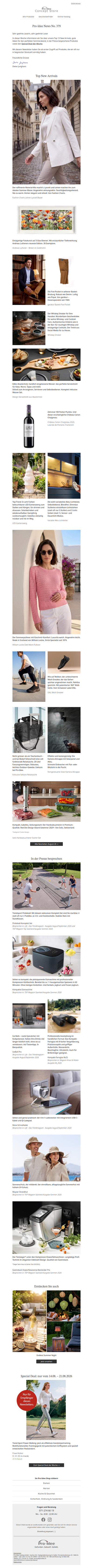 Die exklusive faltbare Reisetasche +++ der Whiskey Smoker +++ die ferngesteuerte Solar-Kamera-Attrappe