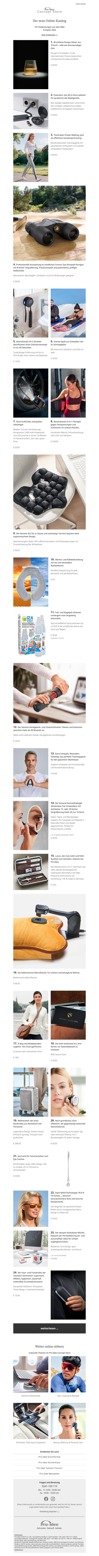 Der neue Online-Katalog: 181 Entdeckungen aus aller Welt