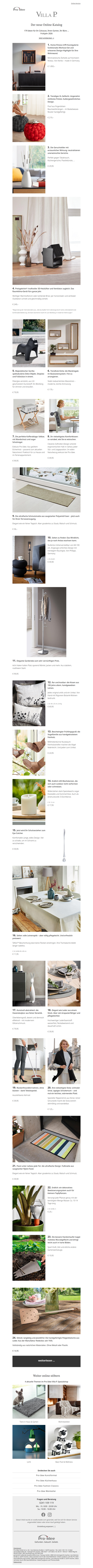 Der neue Online-Katalog: 179 Ideen für Ihr Zuhause