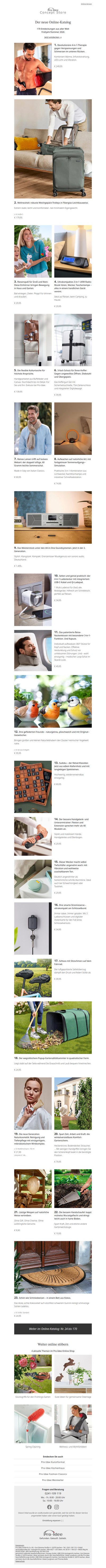 Der neue Online-Katalog: 170 Entdeckungen aus aller Welt