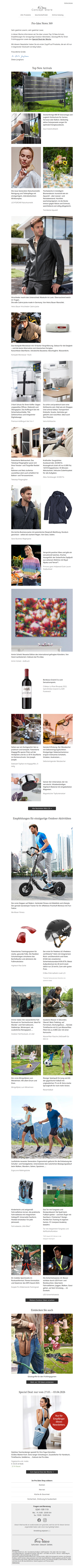 Das Zaun-Solarkraftwerk +++ die neue Generation Naturkosmetik +++ das Kompakt-Monokular für die Ewigkeit