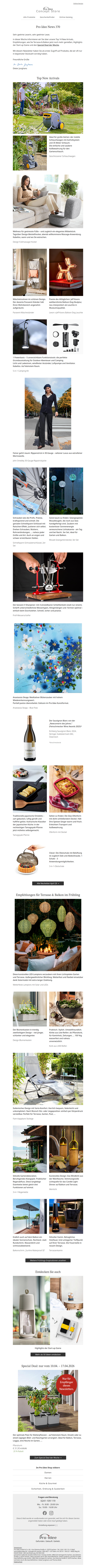 Wellness für gestresste Füße +++ Jeff Koons Balloon Dog Leuchte +++ das 5-in-1 Camping-Kit