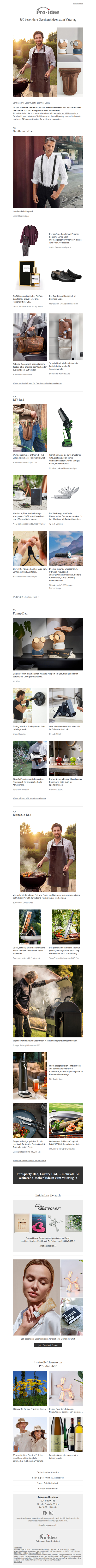 Für den besten Vater. 350 besondere Geschenkideen.