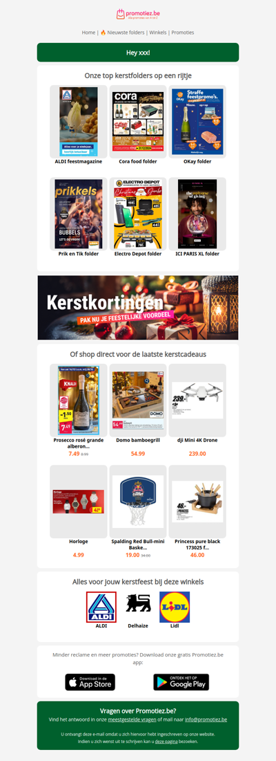 Laatste kans voor kerstdeals!