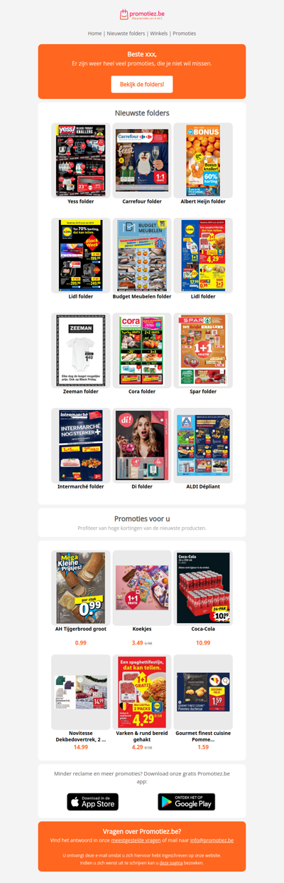 Nieuwe folders week 48