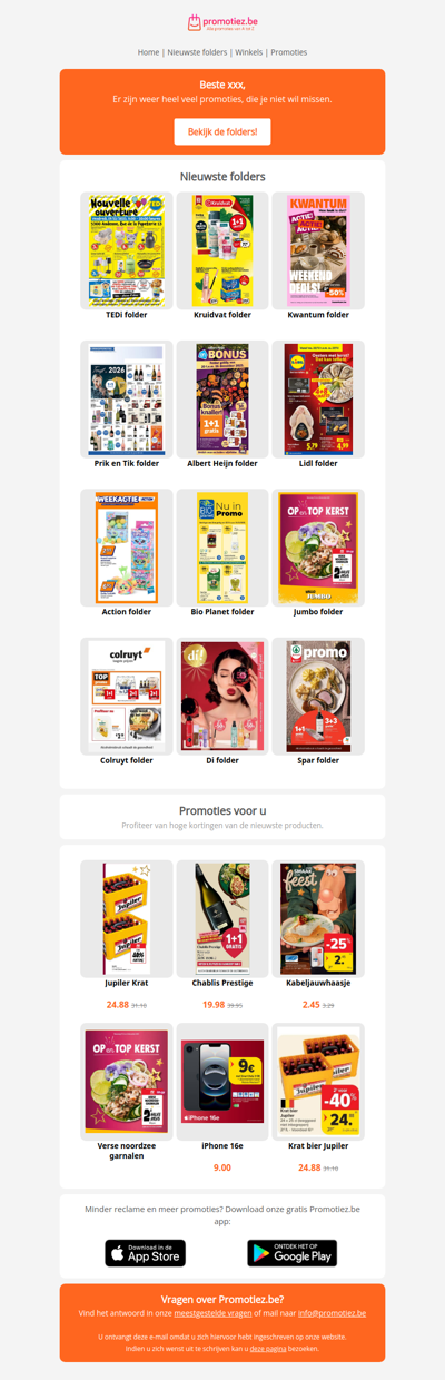 Nieuwe folders week 52