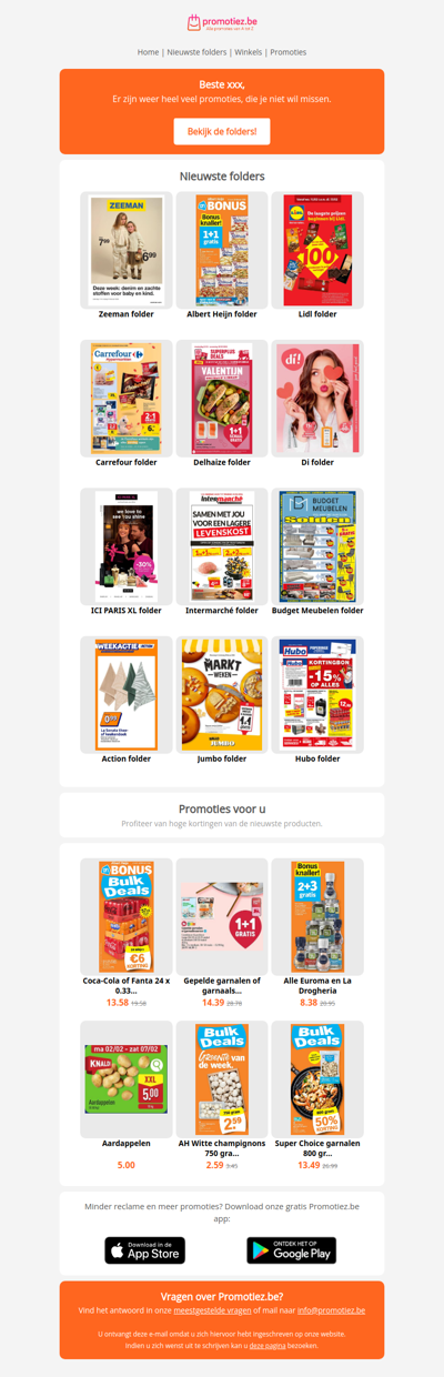 Nieuwe folders week 07