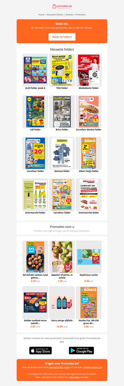 Nieuwe folders week 09