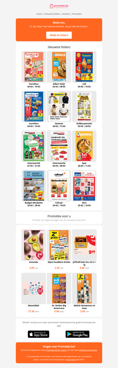 Nieuwe folders week 10