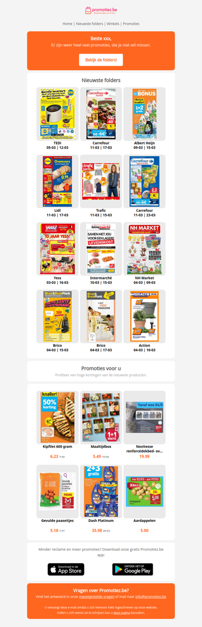 Nieuwe folders week 11