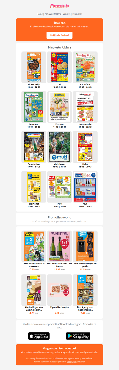 Nieuwe folders week 12