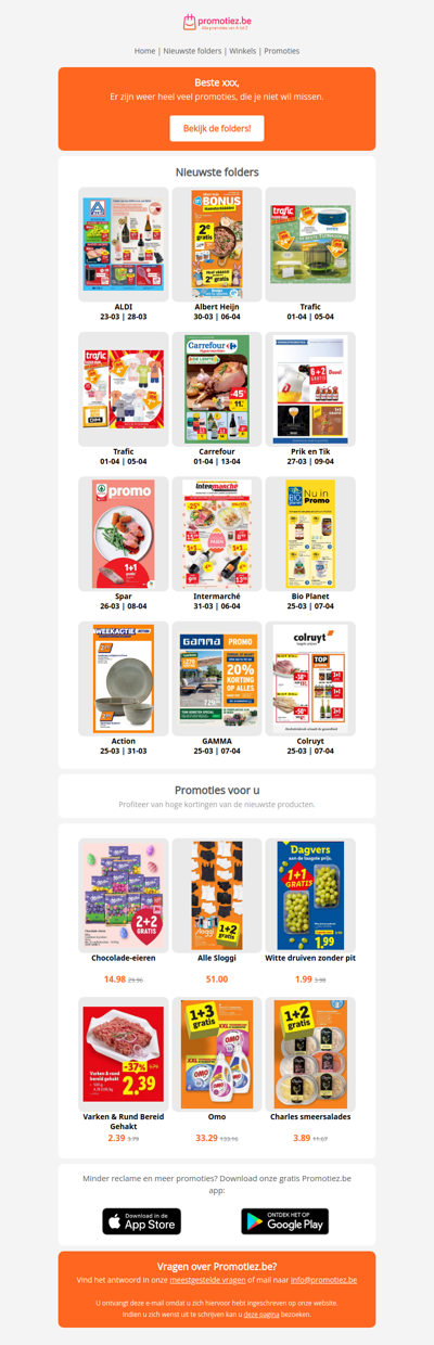 Nieuwe folders week 14