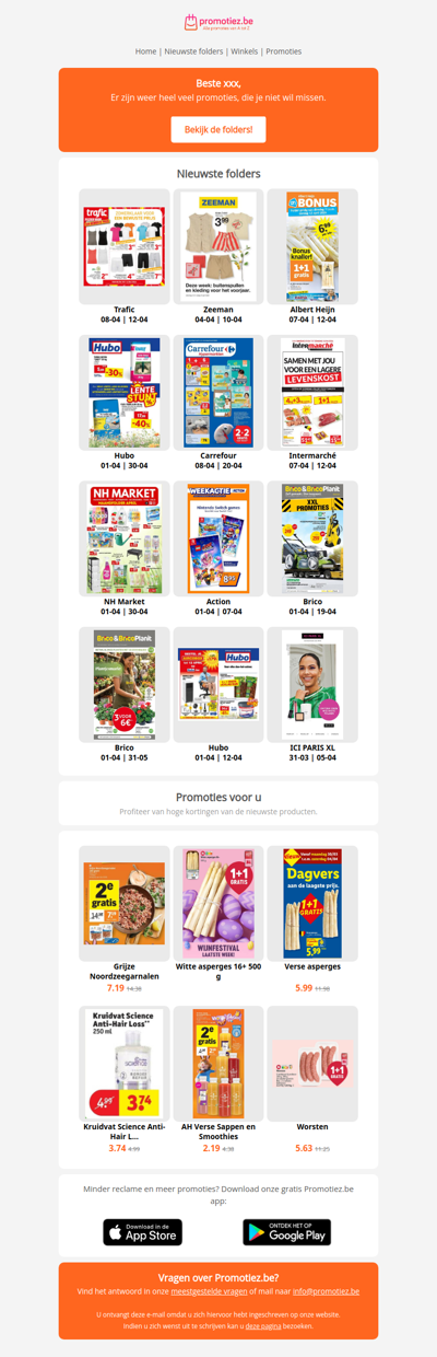 Nieuwe folders week 15