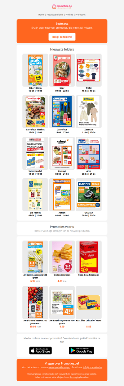 Nieuwe folders week 16