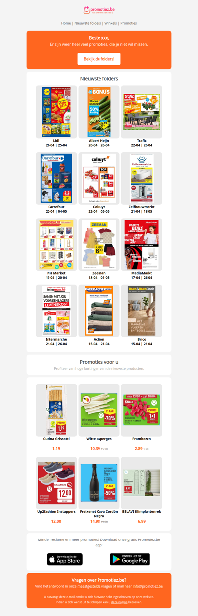 Nieuwe folders week 17