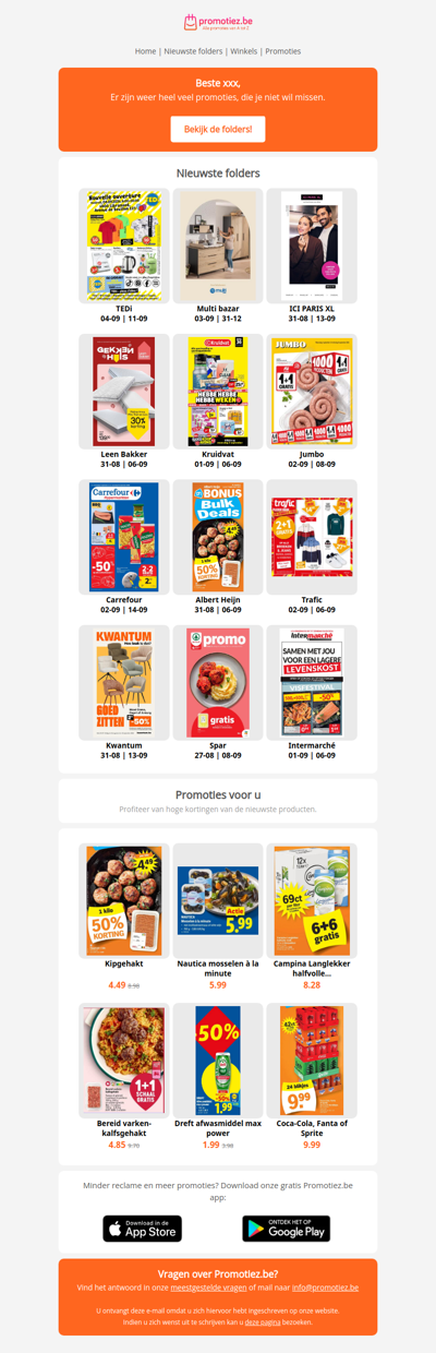 Nieuwe folders week 37