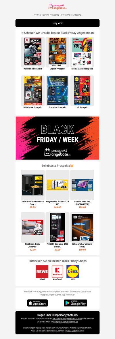 Black Friday ist da! 🖤