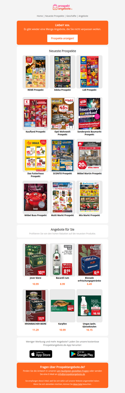 Neueste Prospekte aus der Woche 52