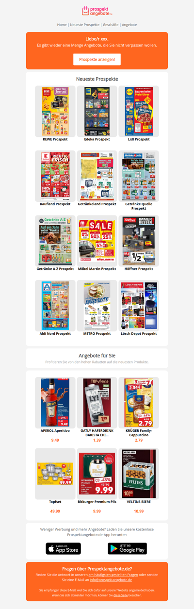 Neueste Prospekte aus der Woche 03