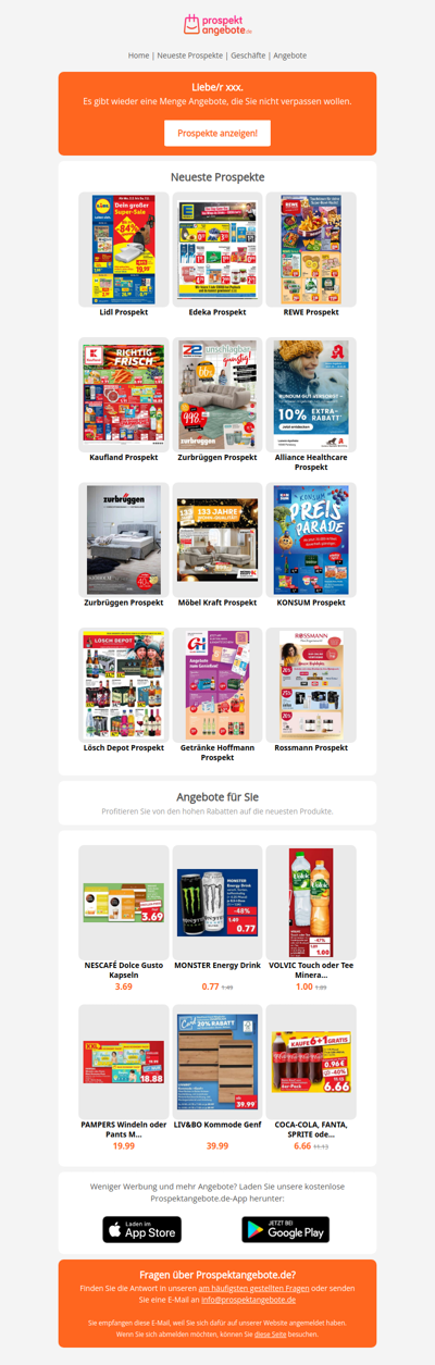 Neueste Prospekte aus der Woche 06