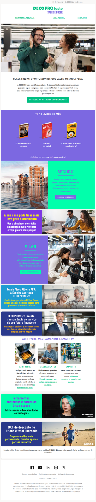 Poupe agora: ofertas, seguros e produtos que fazem a diferença