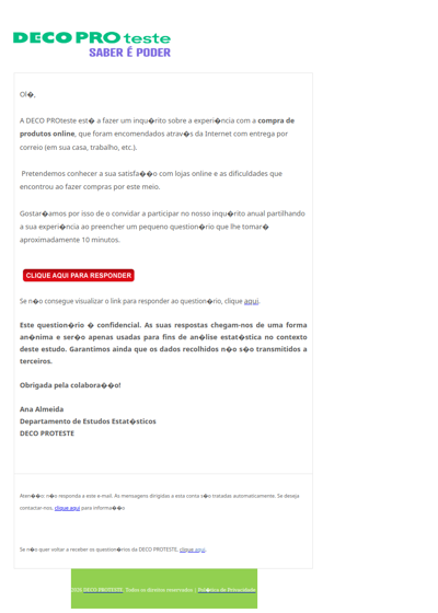 Estudo sobre Compras Online