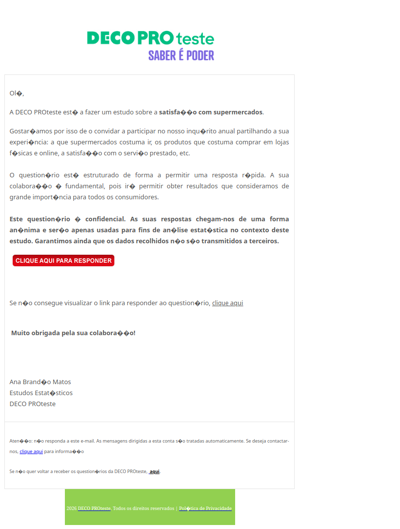 Estudos sobre satisfação com supermercados