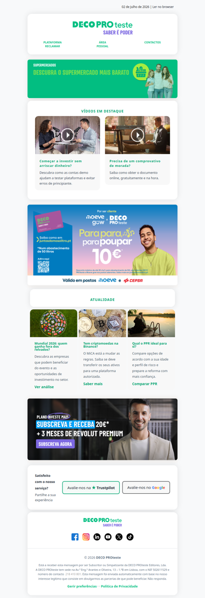 Quer investir com mais confiança?