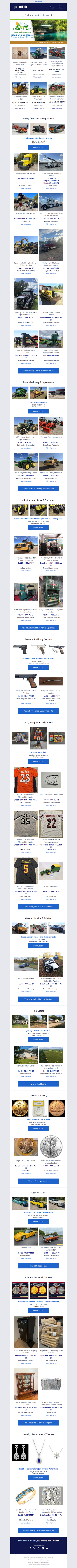Week Of 10/27: 138 Live & 201 Timed Auctions