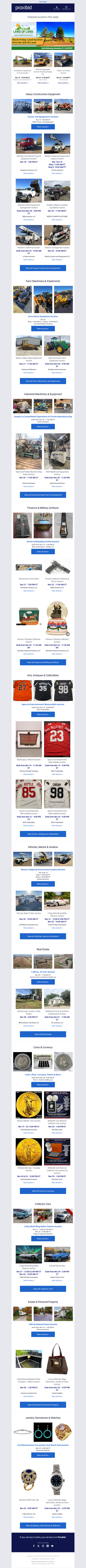 Week Of 11/17: 137 Live & 205 Timed Auctions