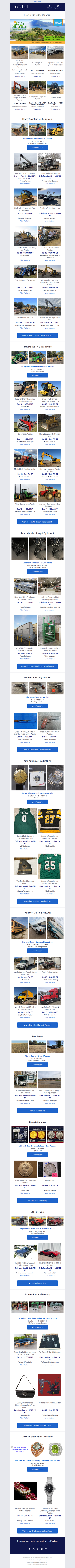 Week Of 12/08: 174 Live & 175 Timed Auctions