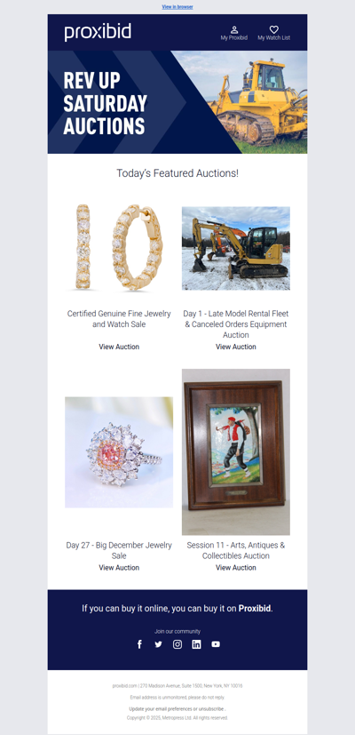 Last Chance: Heavy Equipment, Farm Machinery, Collector Cars, & More - Bid Now!