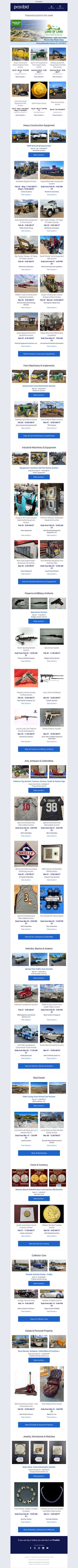 Week Of 02/23: 101 Live & 175 Timed Auctions