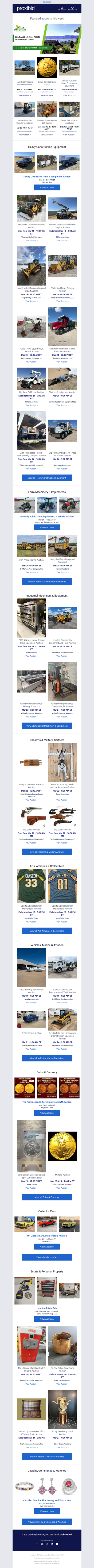 Week Of 03/16: 137 Live & 164 Timed Auctions