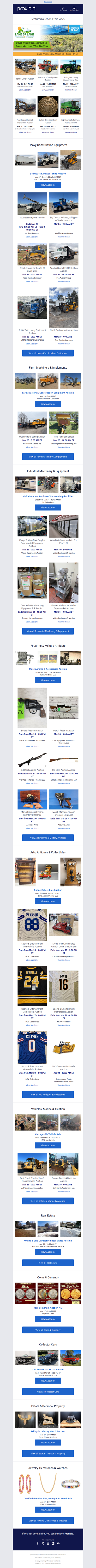 Week Of 03/23 134 Live & 199 Timed Auctions