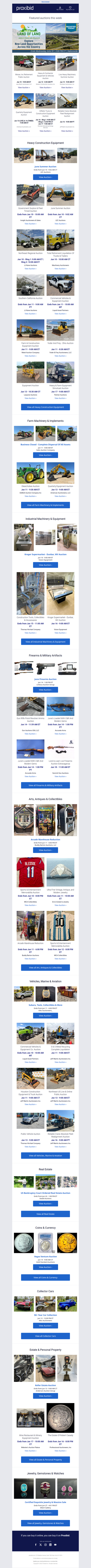 Week Of 06/08: 137 Live & 173 Timed Auctions