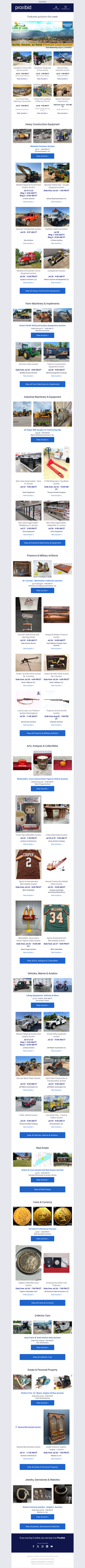 Week Of 07/20: 81 Live & 143 Timed Auctions