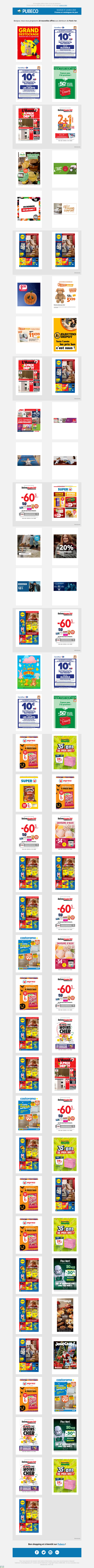 Promotions, prospectus : les nouveautés du jour