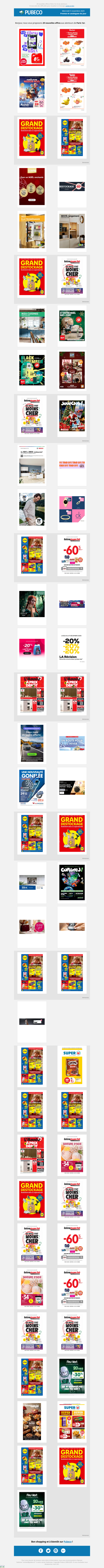 Promotions, prospectus : les nouveautés du jour