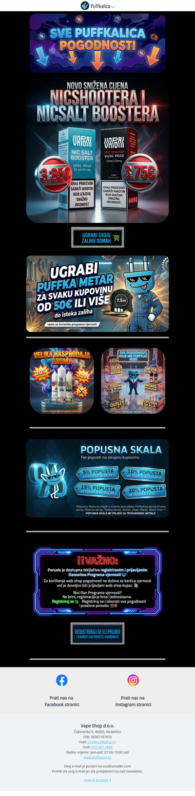 Ekskluzivne pogodnosti koje trebate!